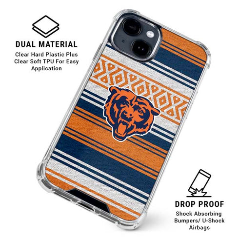 NFL Chicago Bears Trailblazer iPhone 15 Clear Case