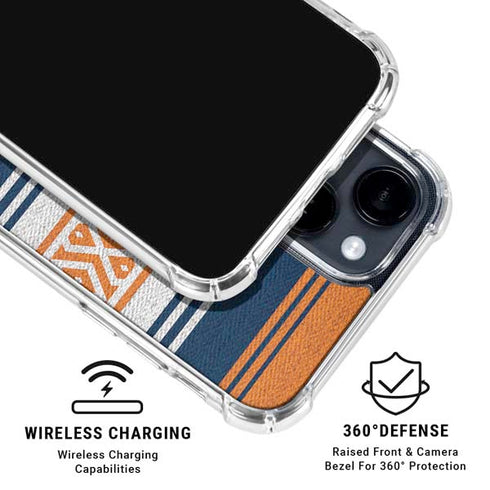 NFL Chicago Bears Trailblazer iPhone 15 Clear Case