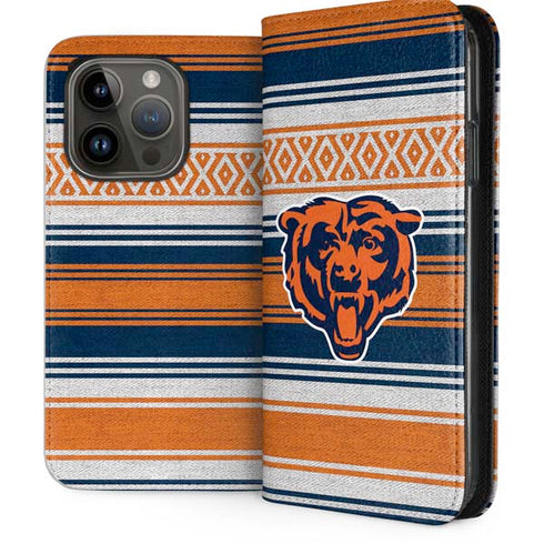 NFL Chicago Bears Trailblazer iPhone 15 Pro Folio Case