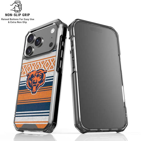NFL Chicago Bears Trailblazer iPhone 18 Pro Clear Case