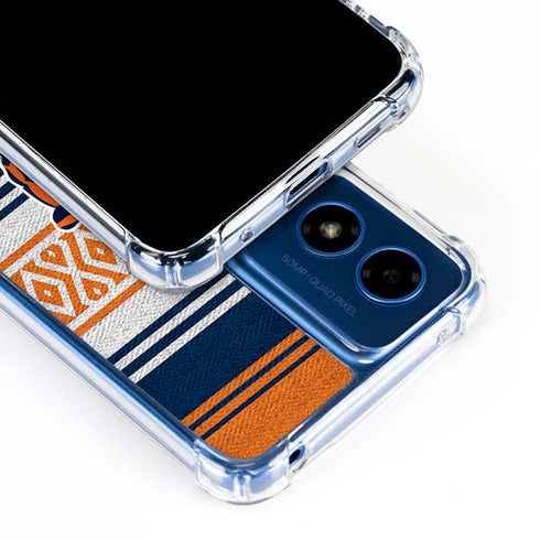 NFL Chicago Bears Trailblazer Moto G 5G (2024) Clear Case