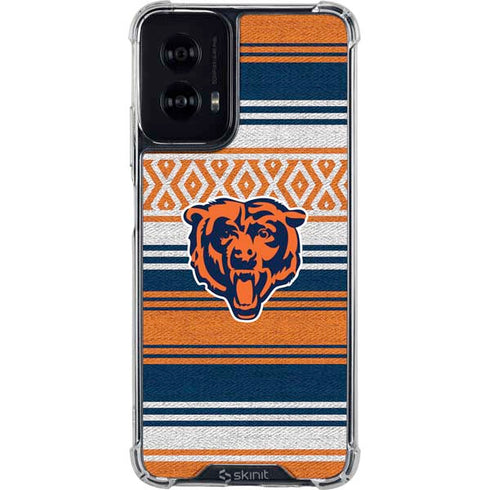 NFL Chicago Bears Trailblazer Moto G Power 5G (2024) Clear Case