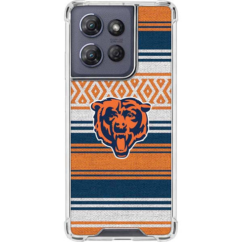 NFL Chicago Bears Trailblazer Moto G Power 5G (2025) Clear Case