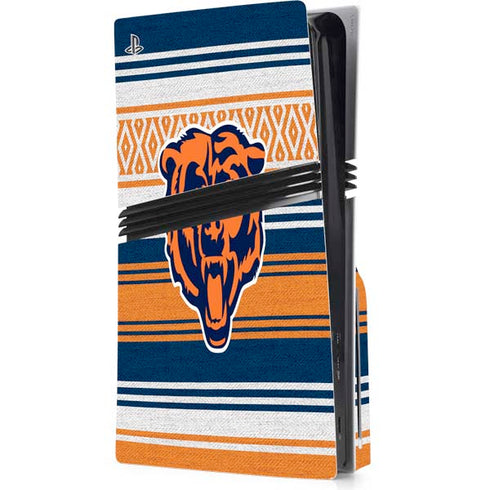 NFL Chicago Bears Trailblazer PS5 Pro Disk Console Skin