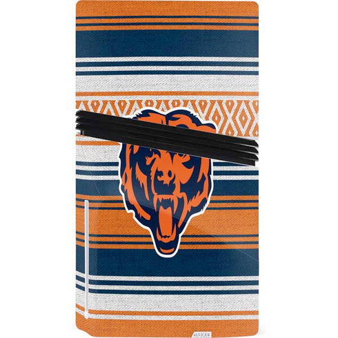NFL Chicago Bears Trailblazer PS5 Pro Disk Console Skin