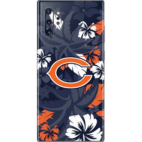 NFL Chicago Bears Tropical Print Galaxy Note 10 Plus Skin