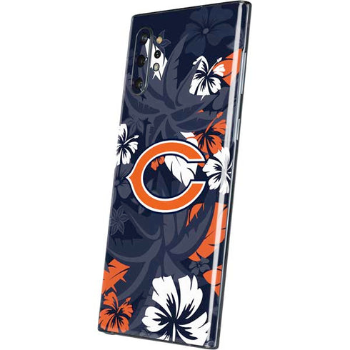 NFL Chicago Bears Tropical Print Galaxy Note 10 Plus Skin