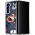 NFL Chicago Bears Tropical Print Galaxy Z Fold5 5G Clear Case