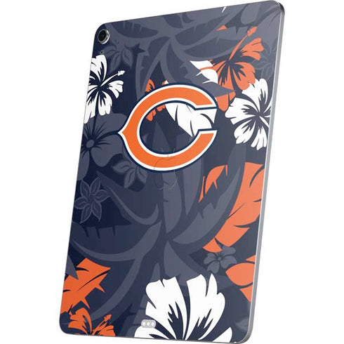 NFL Chicago Bears Tropical Print Apple iPad Air Skin