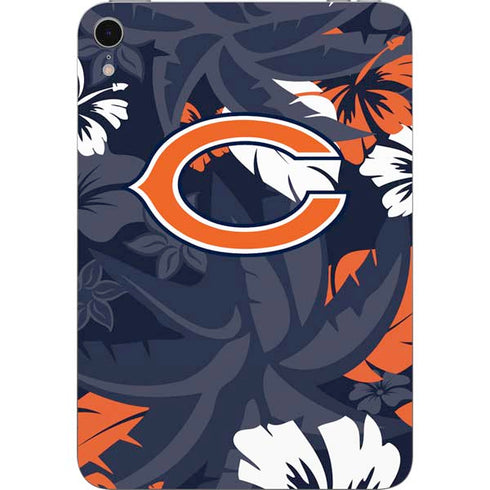 NFL Chicago Bears Tropical Print Apple iPad Mini Skin