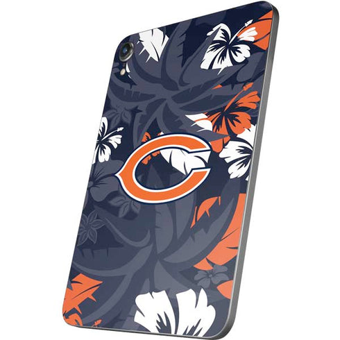 NFL Chicago Bears Tropical Print Apple iPad Mini Skin