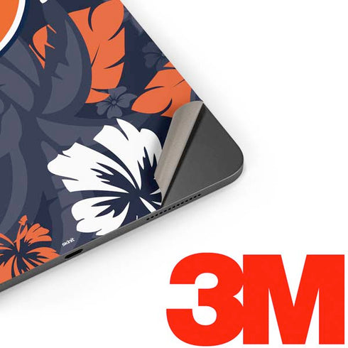 NFL Chicago Bears Tropical Print Apple iPad Pro Skin