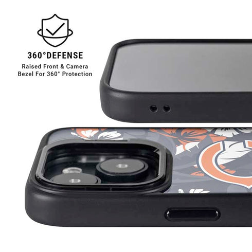 NFL Chicago Bears Tropical Print iPhone 14 Plus Kickstand Case