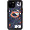 NFL Chicago Bears Tropical Print iPhone 15 Plus Waterproof Case