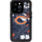 NFL Chicago Bears Tropical Print iPhone 15 Pro Waterproof Case