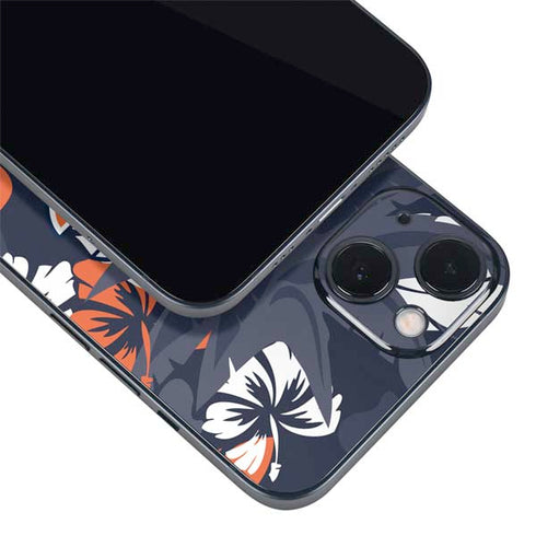 NFL Chicago Bears Tropical Print iPhone 15 Skin
