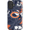 NFL Chicago Bears Tropical Print iPhone 16 Plus Impact Case