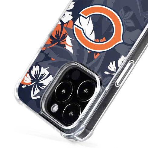 NFL Chicago Bears Tropical Print iPhone 16 Pro Max MagSafe Case