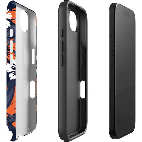 NFL Chicago Bears Tropical Print iPhone 16e Impact Case