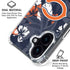 NFL Chicago Bears Tropical Print iPhone 17 Clear Case