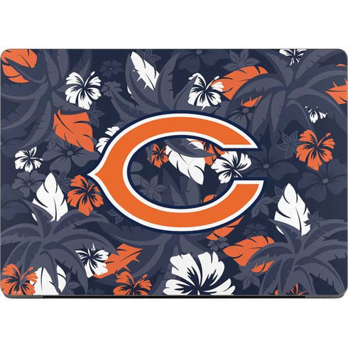 NFL Chicago Bears Tropical Print Apple MacBook Pro 14-inch Skin