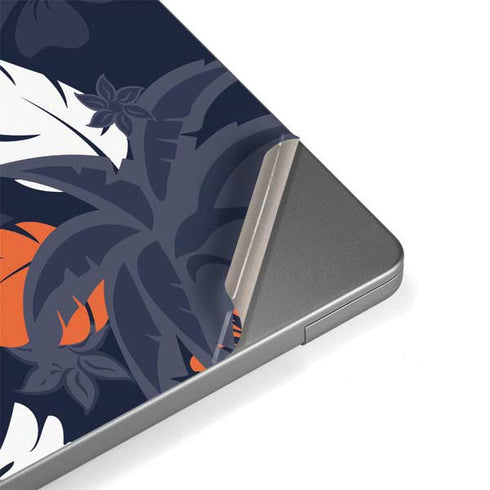 NFL Chicago Bears Tropical Print Apple MacBook Pro 14-inch Skin