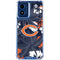 NFL Chicago Bears Tropical Print Moto G 5G (2024) Clear Case