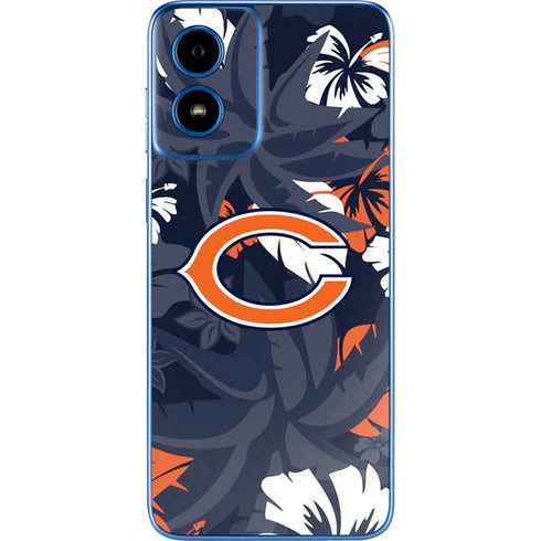 NFL Chicago Bears Tropical Print Moto G Play 4G (2024) Skin
