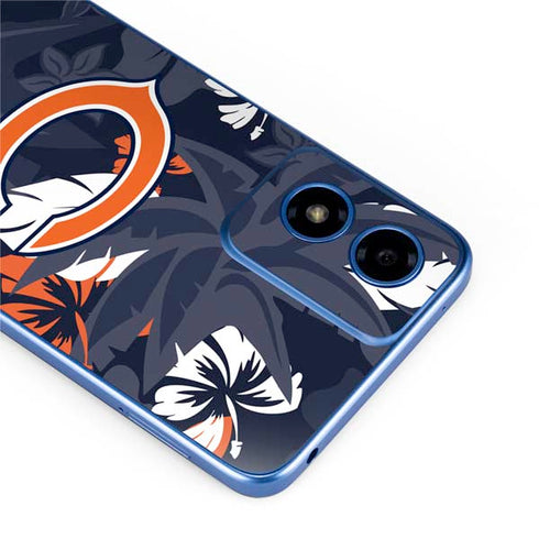 NFL Chicago Bears Tropical Print Moto G Play 4G (2024) Skin