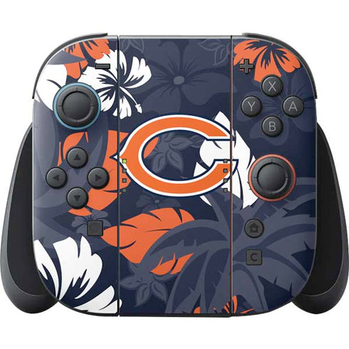 NFL Chicago Bears Tropical Print Nintendo Skins