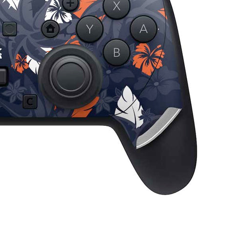 NFL Chicago Bears Tropical Print Nintendo Switch 2 (2025) Pro Controller Skin