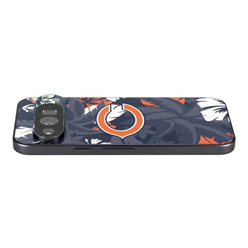 NFL Chicago Bears Tropical Print Pixel 9 Pro XL Skin