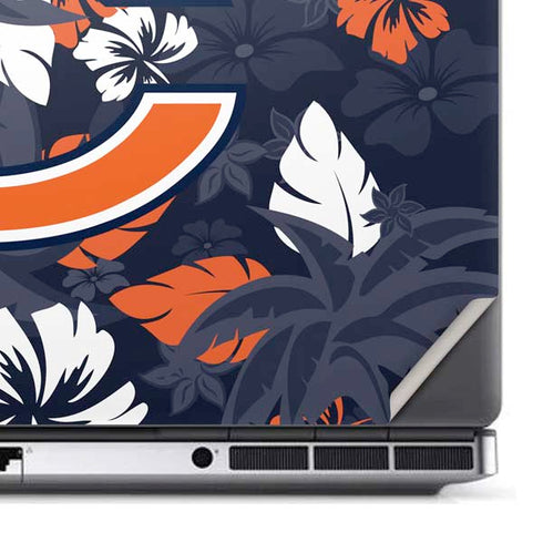 NFL Chicago Bears Tropical Print Dell Precision Skin