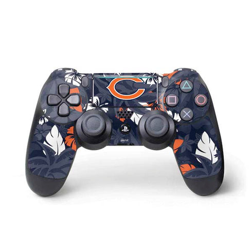 NFL Chicago Bears Tropical Print PlayStation PS4 Skins