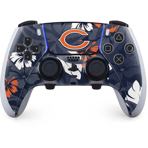 NFL Chicago Bears Tropical Print PlayStation PS5 Skins