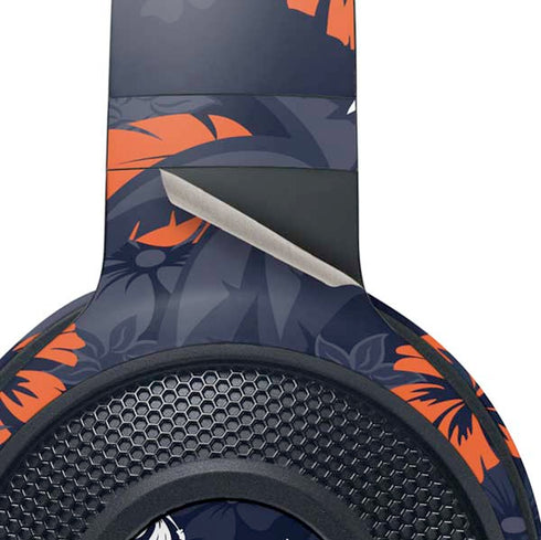 NFL Chicago Bears Tropical Print Razer Kraken X Skin