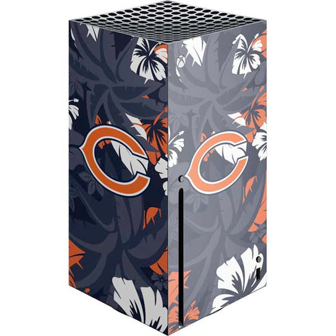 NFL Chicago Bears Tropical Print Xbox Series X Skins