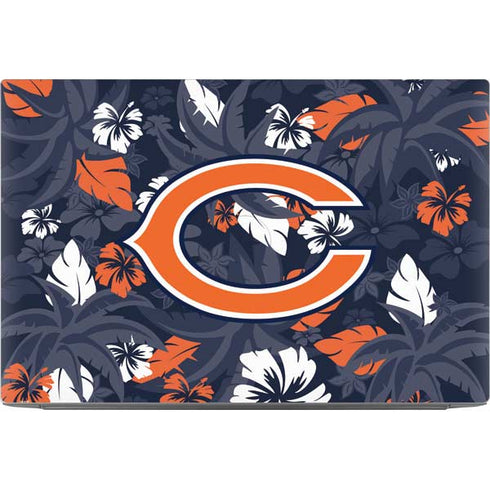 NFL Chicago Bears Tropical Print Dell XPS Skin