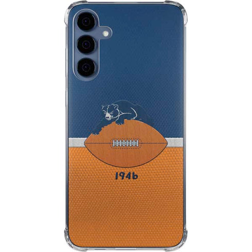 NFL Chicago Bears Vintage Galaxy A55 5G Clear Case