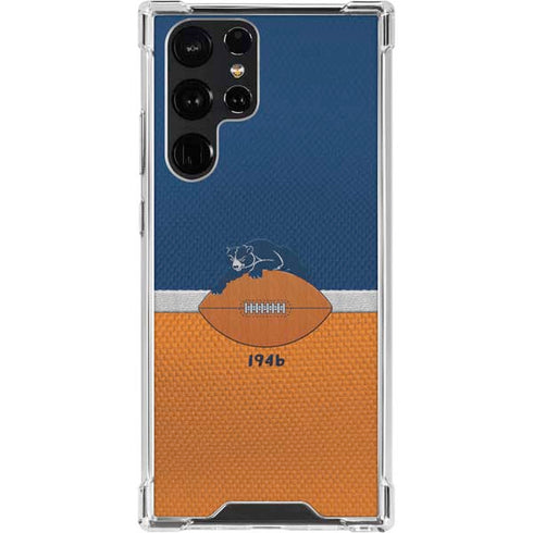 NFL Chicago Bears Vintage Galaxy S23 Ultra Clear Case