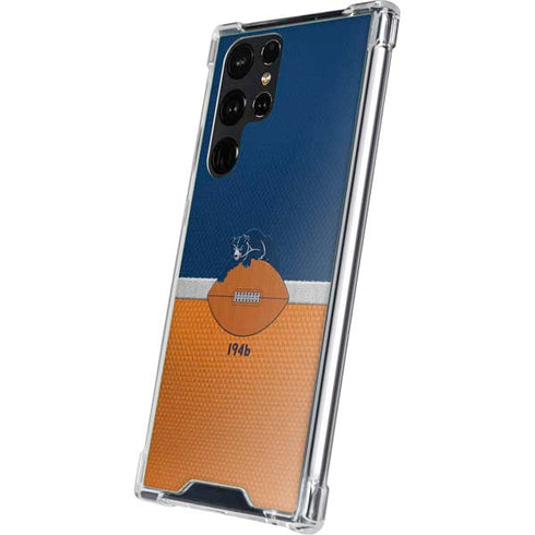 NFL Chicago Bears Vintage Galaxy S23 Ultra Clear Case
