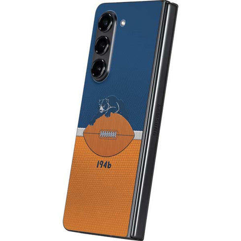 NFL Chicago Bears Vintage Galaxy Z Fold5 5G Skin
