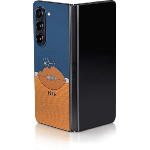 NFL Chicago Bears Vintage Galaxy Z Fold5 5G Skin