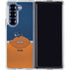 NFL Chicago Bears Vintage Galaxy Z Fold6 Clear Case
