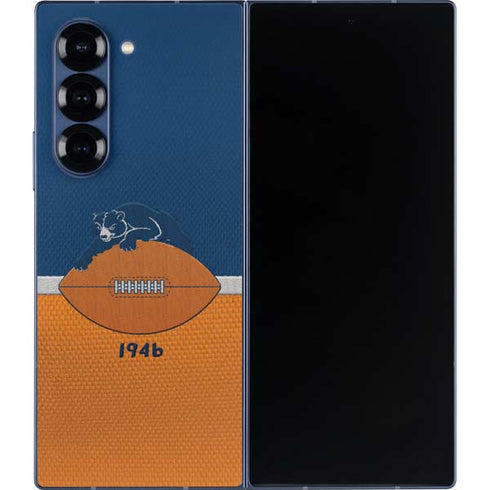 NFL Chicago Bears Vintage Galaxy Z Fold6 Skin