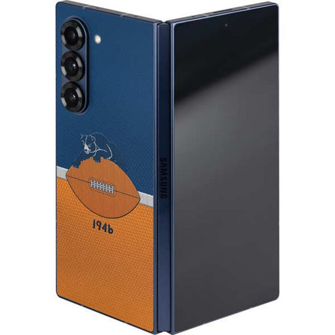 NFL Chicago Bears Vintage Galaxy Z Fold6 Skin