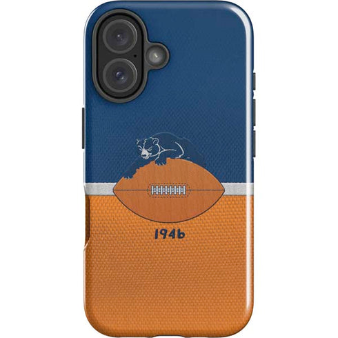 NFL Chicago Bears Vintage iPhone 16 Plus Impact Case