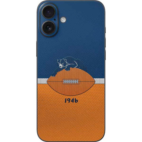 NFL Chicago Bears Vintage iPhone 16 Plus Skin