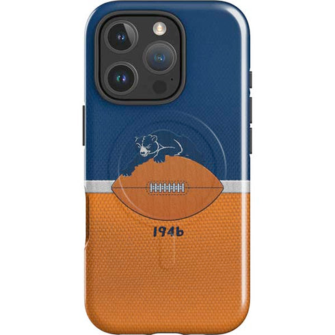 NFL Chicago Bears Vintage iPhone 16 Pro Magsafe Impact Case