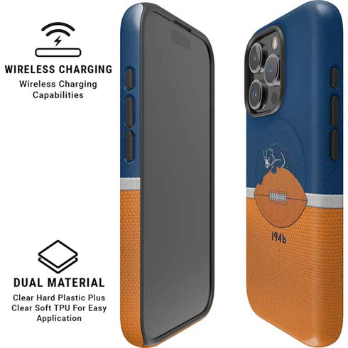 NFL Chicago Bears Vintage iPhone 16 Pro Magsafe Impact Case